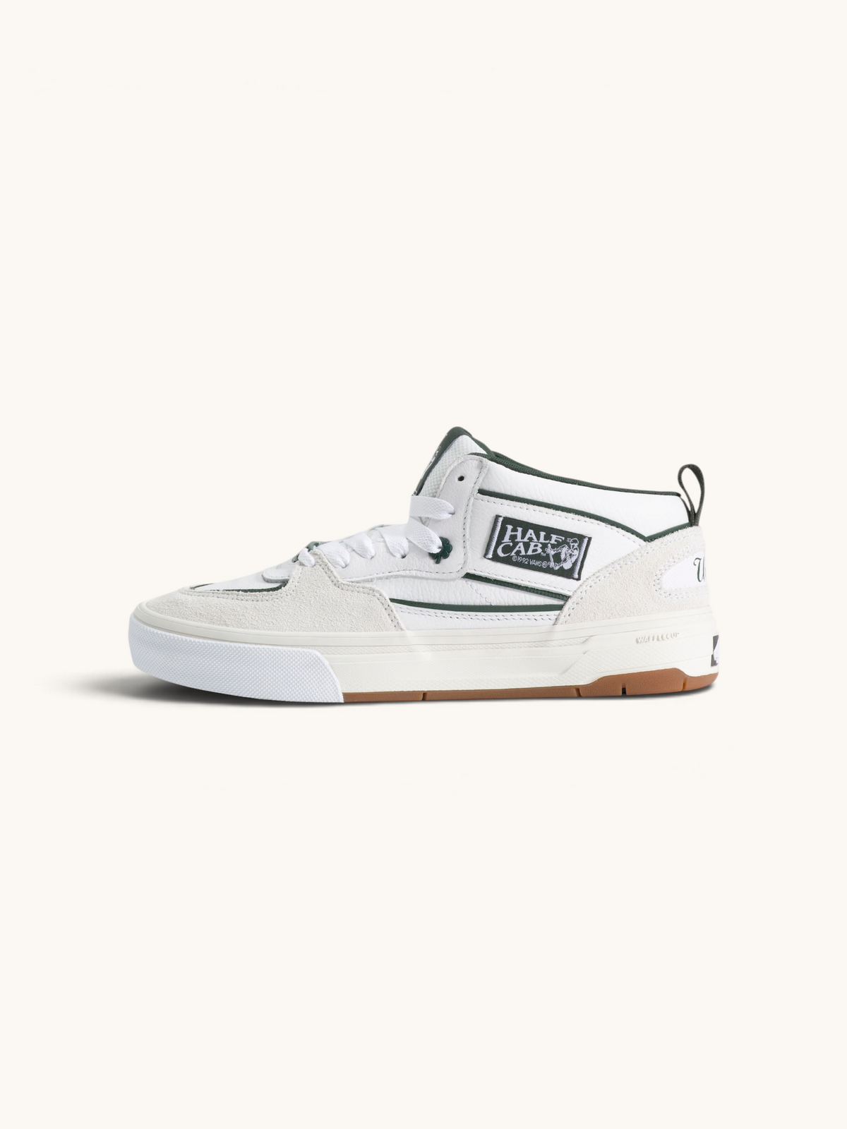 Tenis Vans Skate Half Cab Wafflecup Una Farrar Utility Block Blanc De Blanc