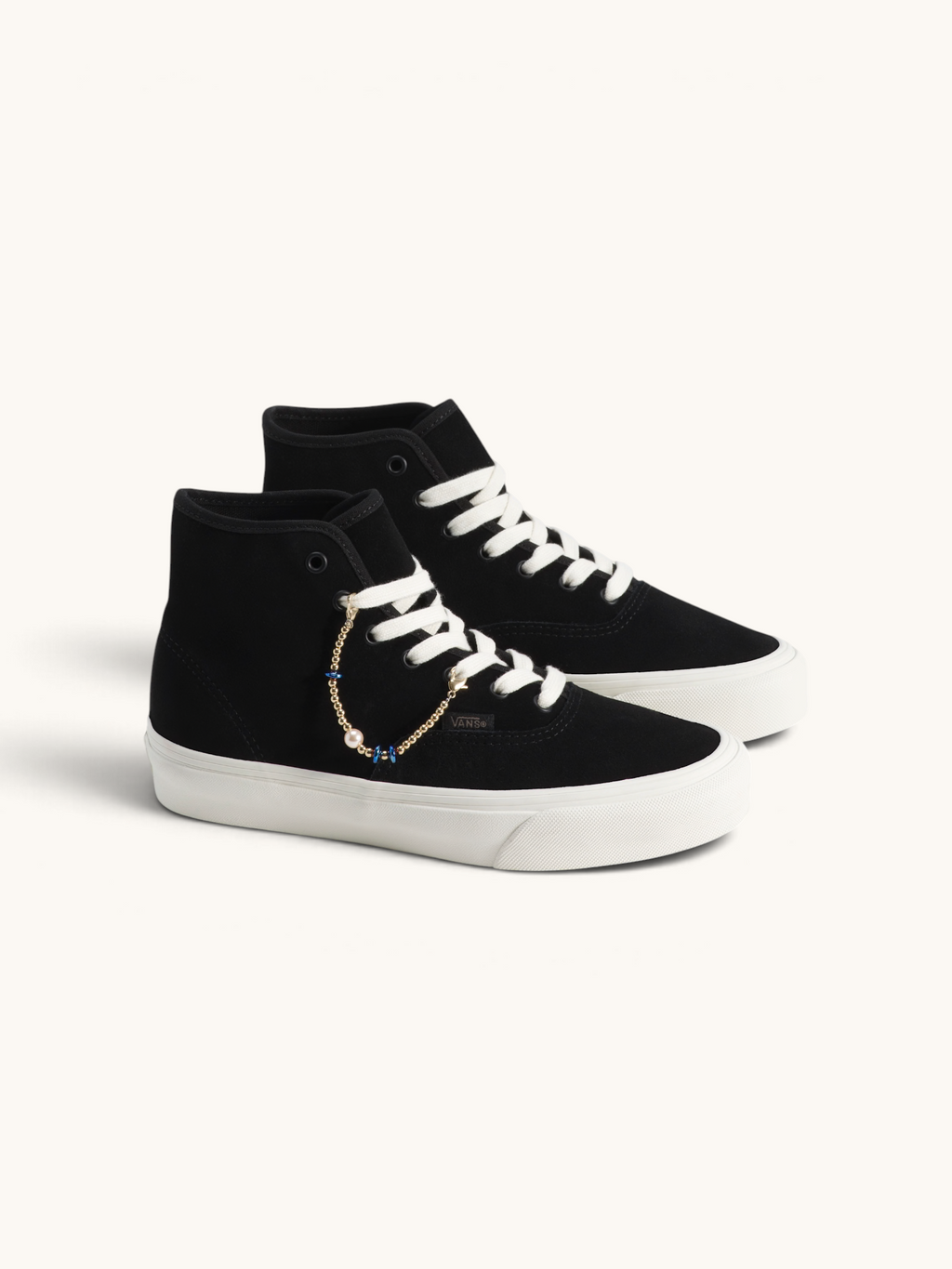 Tenis Vans Authentic Hi 2.0 Black / Gold