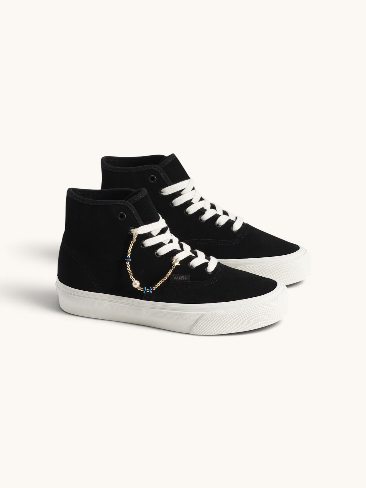 Tenis Vans Authentic Hi 2.0 Black / Gold
