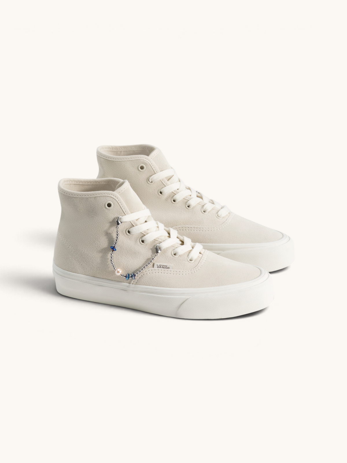 Tenis Vans Authentic Hi 2.0 Turtledove / Gold