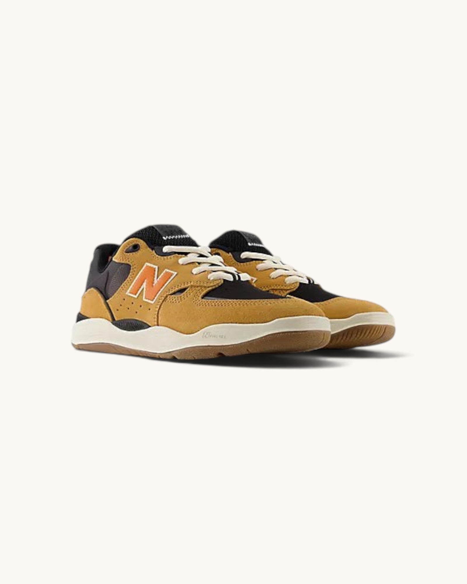 Tenis New Balance Numeric 1010 Tiago Lemos Camel Orange