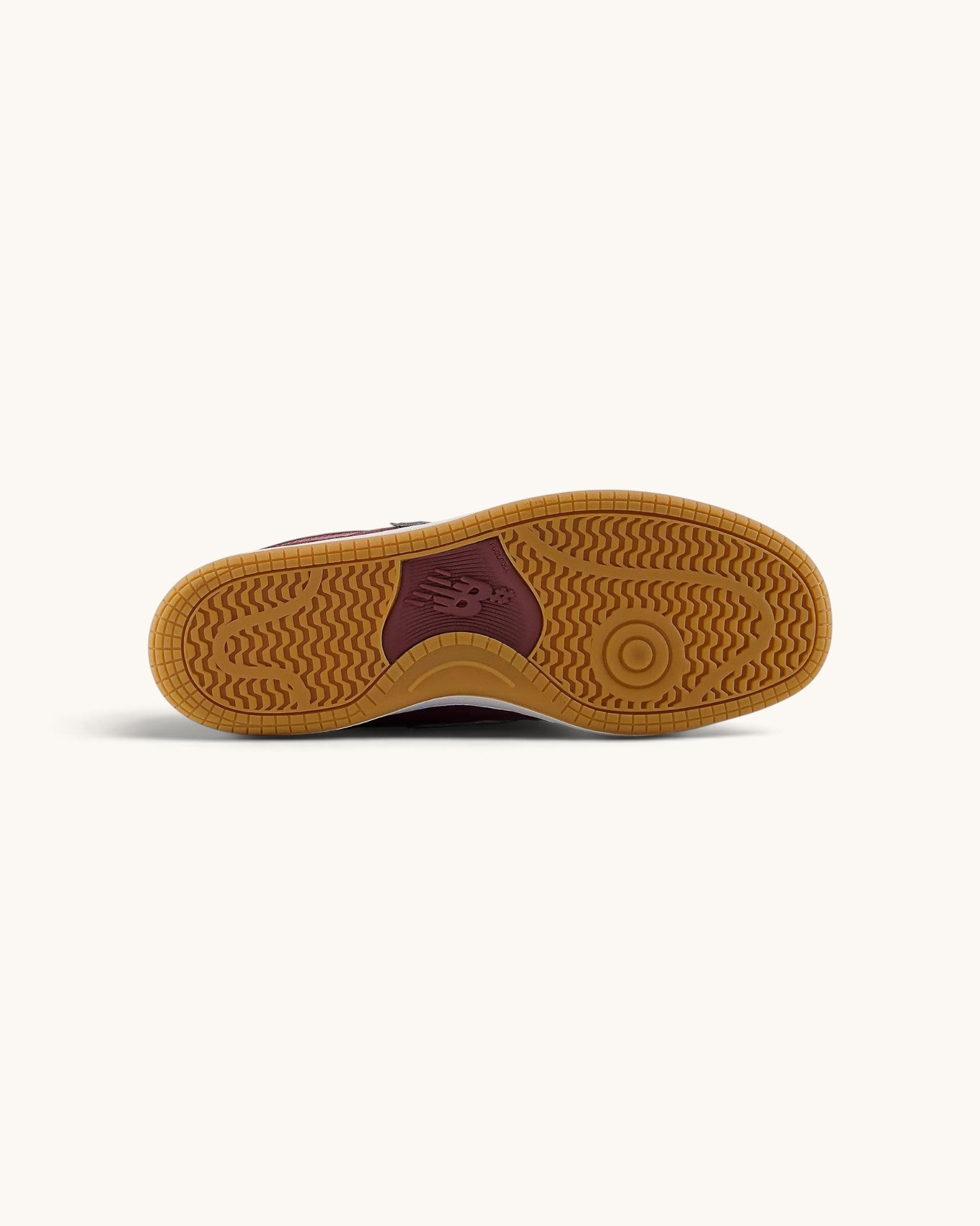Tenis New Balance Numeric 480 Burgundy & White