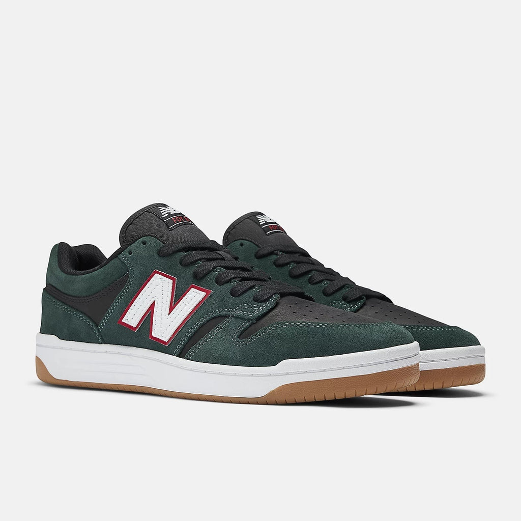 Tenis New Balance Numeric 480 Jamie Foy Forest Green & Black
