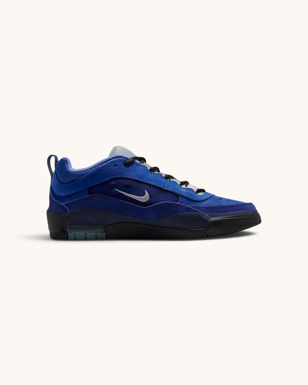 Zapatillas de skate FRIDAY.COM.CO Nike Air Max Ishod en color azul intenso con detalles en negro y gris