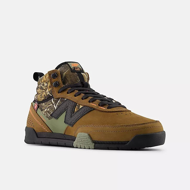 Tenis New Balance Numeric 440 V2 Trail High Brown, Black & Camo