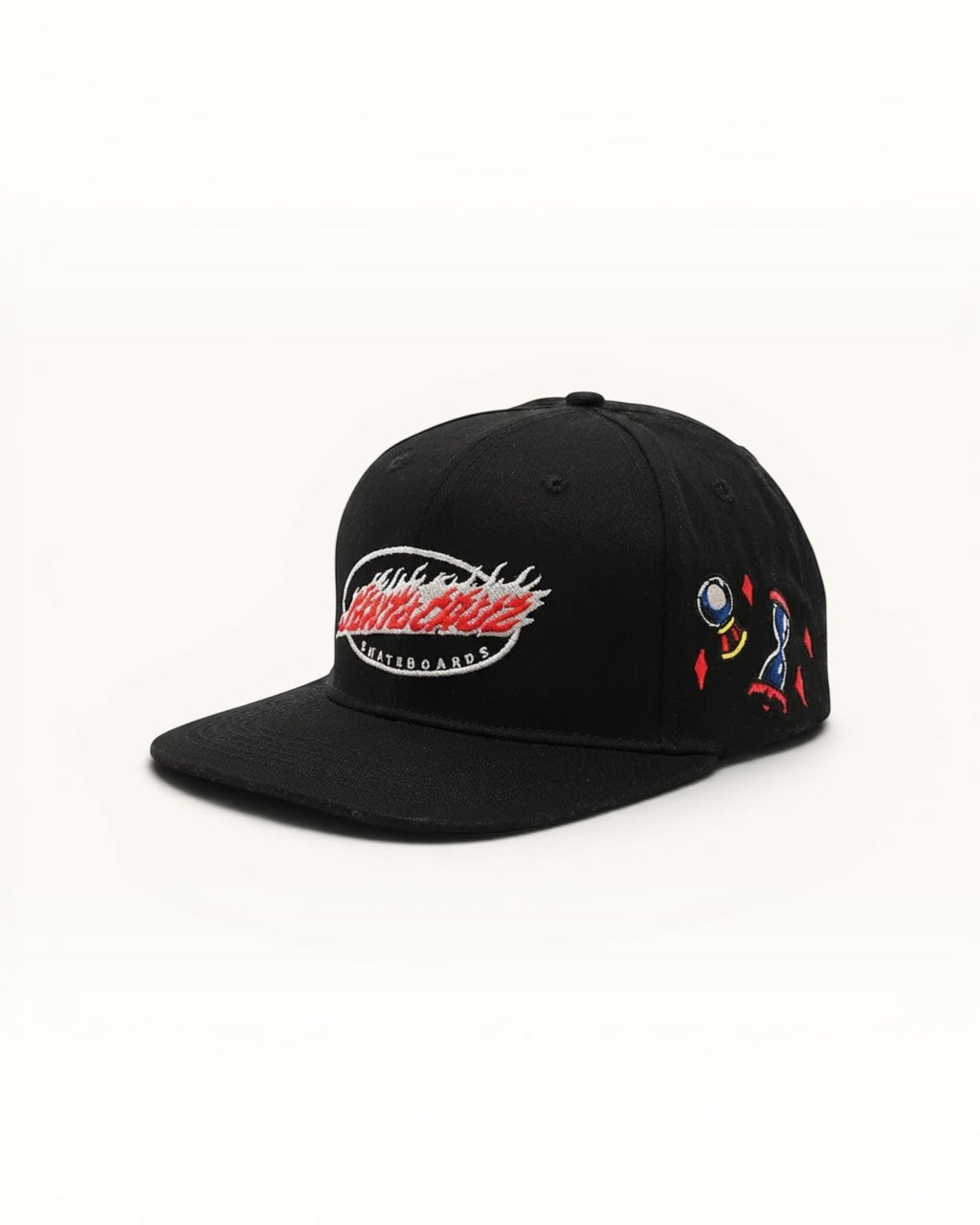 Gorra Santa Cruz Delfino Pinball Black Snapback