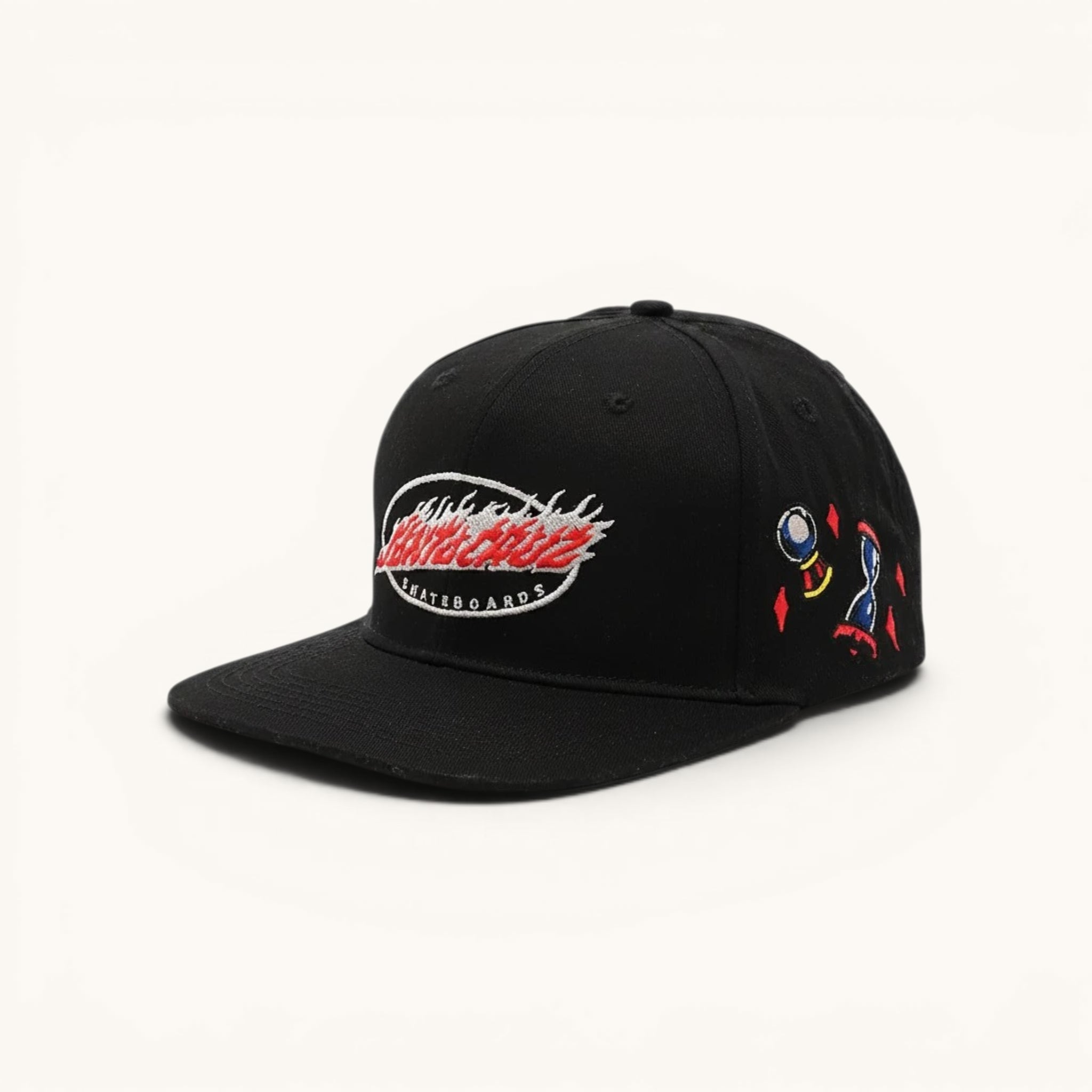 Gorra Santa Cruz Delfino Pinball Black Snapback