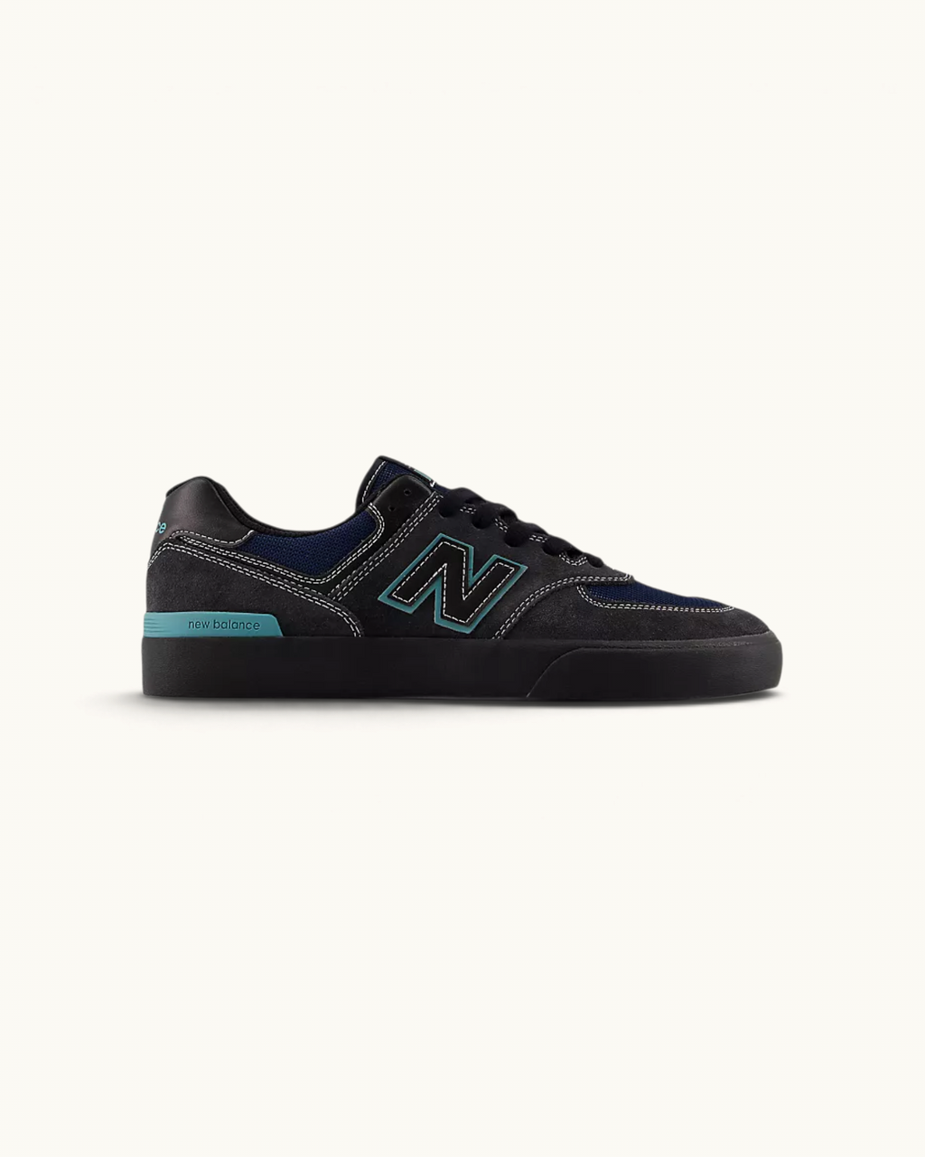Tenis New Balance Numeric 574 Faded Black