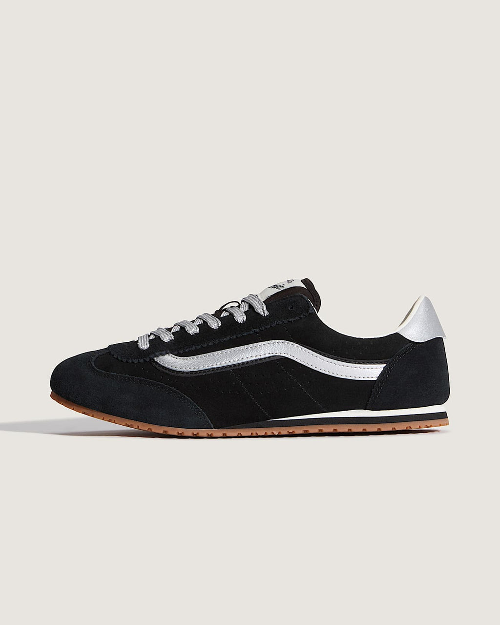 Tenis Vans Super Lowpro Black & Silver Grey