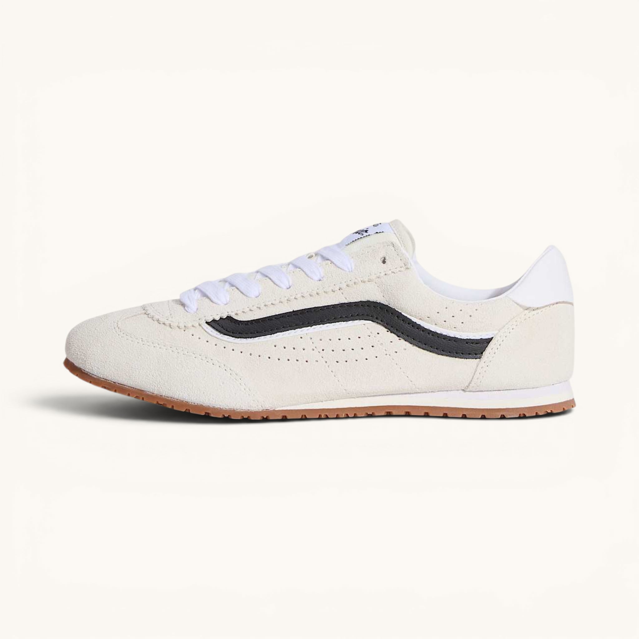 Tenis Vans Super Lowpro Marshmallow & Black