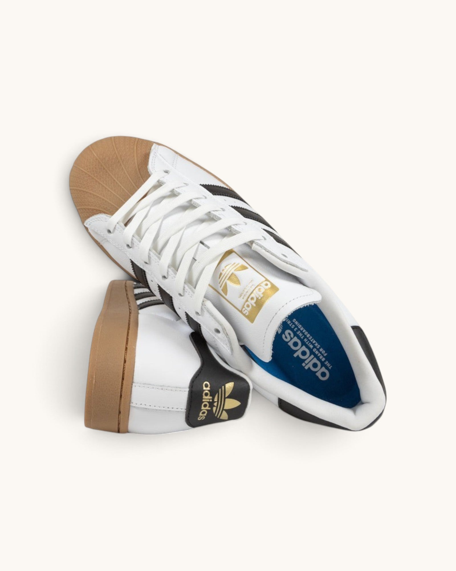 Tenis Adidas Superstar ADV White, Black & Gum