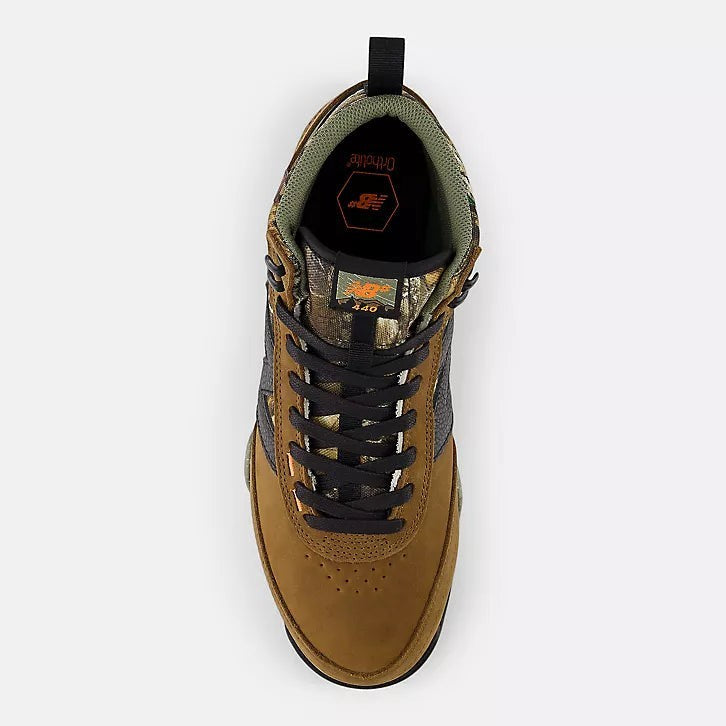 Tenis New Balance Numeric 440 V2 Trail High Brown, Black & Camo
