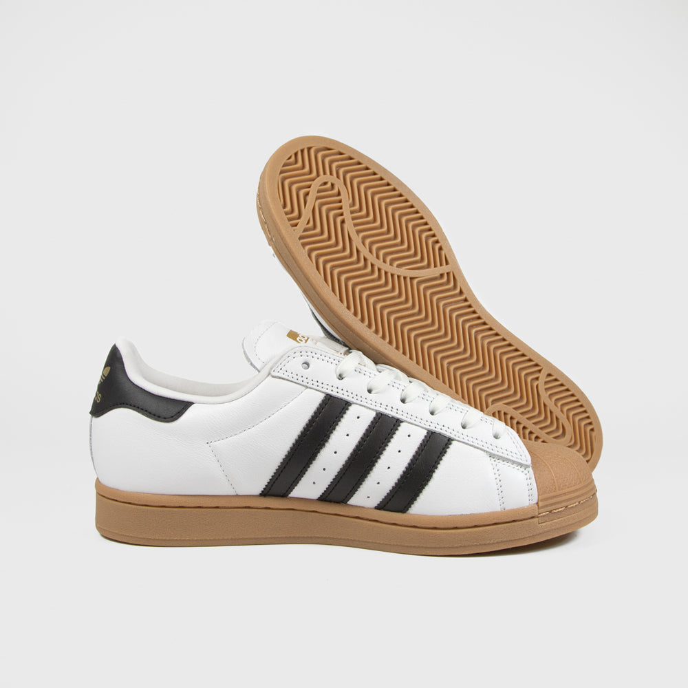 Tenis Adidas Superstar ADV White, Black & Gum