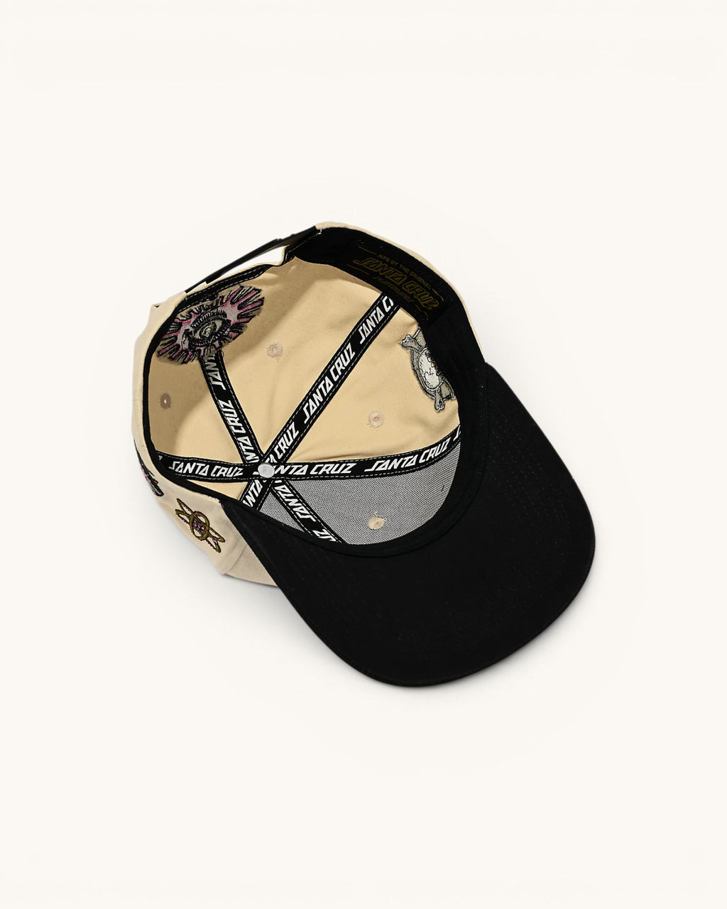 Gorra Santa Cruz Knibbs Cryptic Natural & Black Snapback