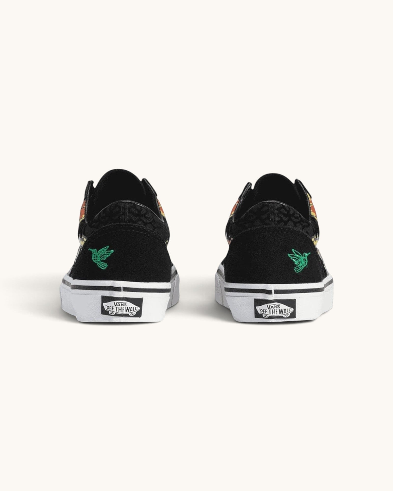 Tenis Vans Old Skool Dia De Los Muertos Black & Yellow