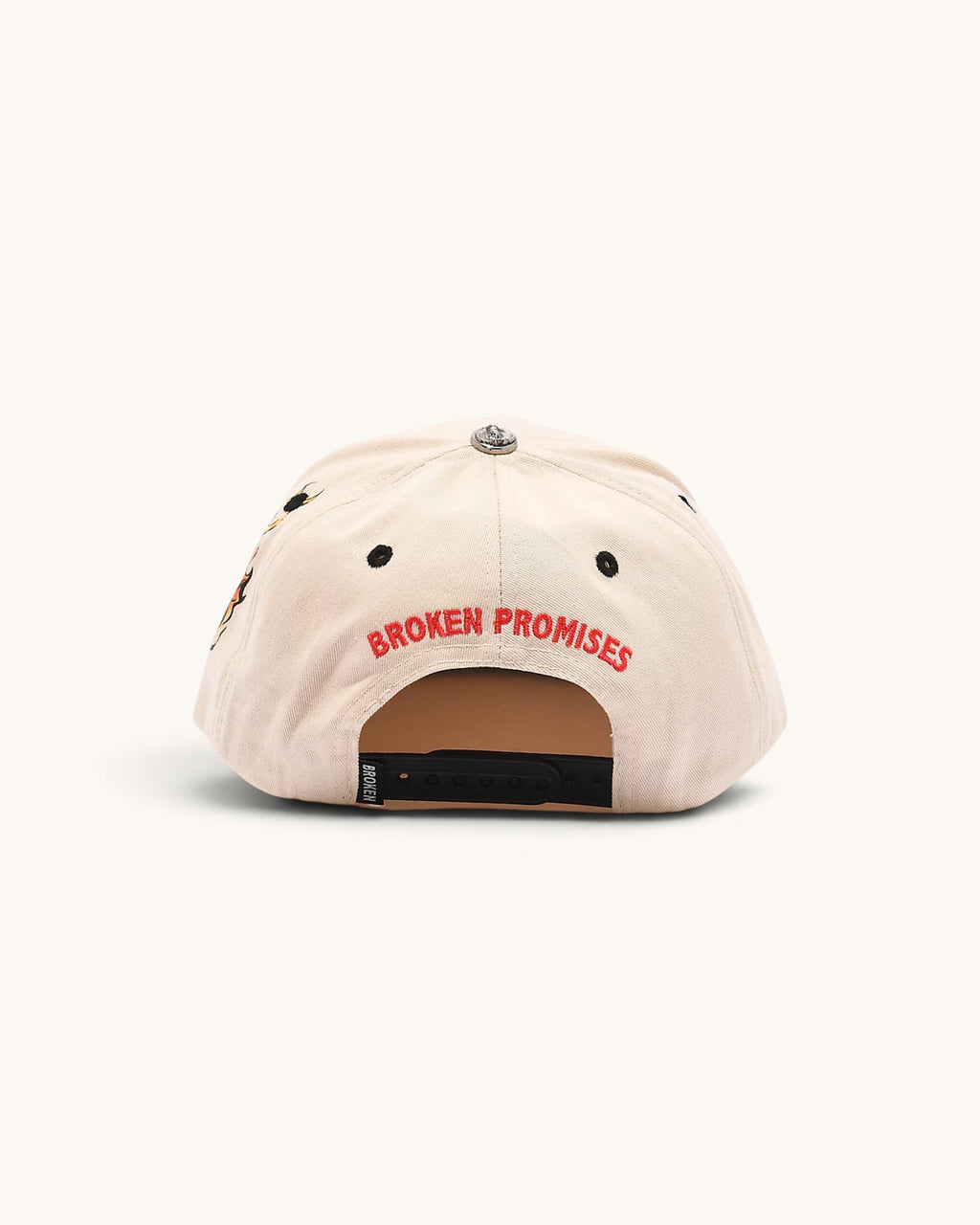 Gorra Broken Promises Crave Cream & Black Snapback