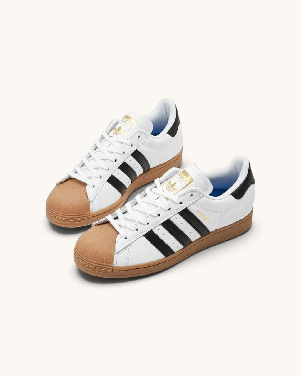 Tenis Adidas Superstar ADV White, Black & Gum