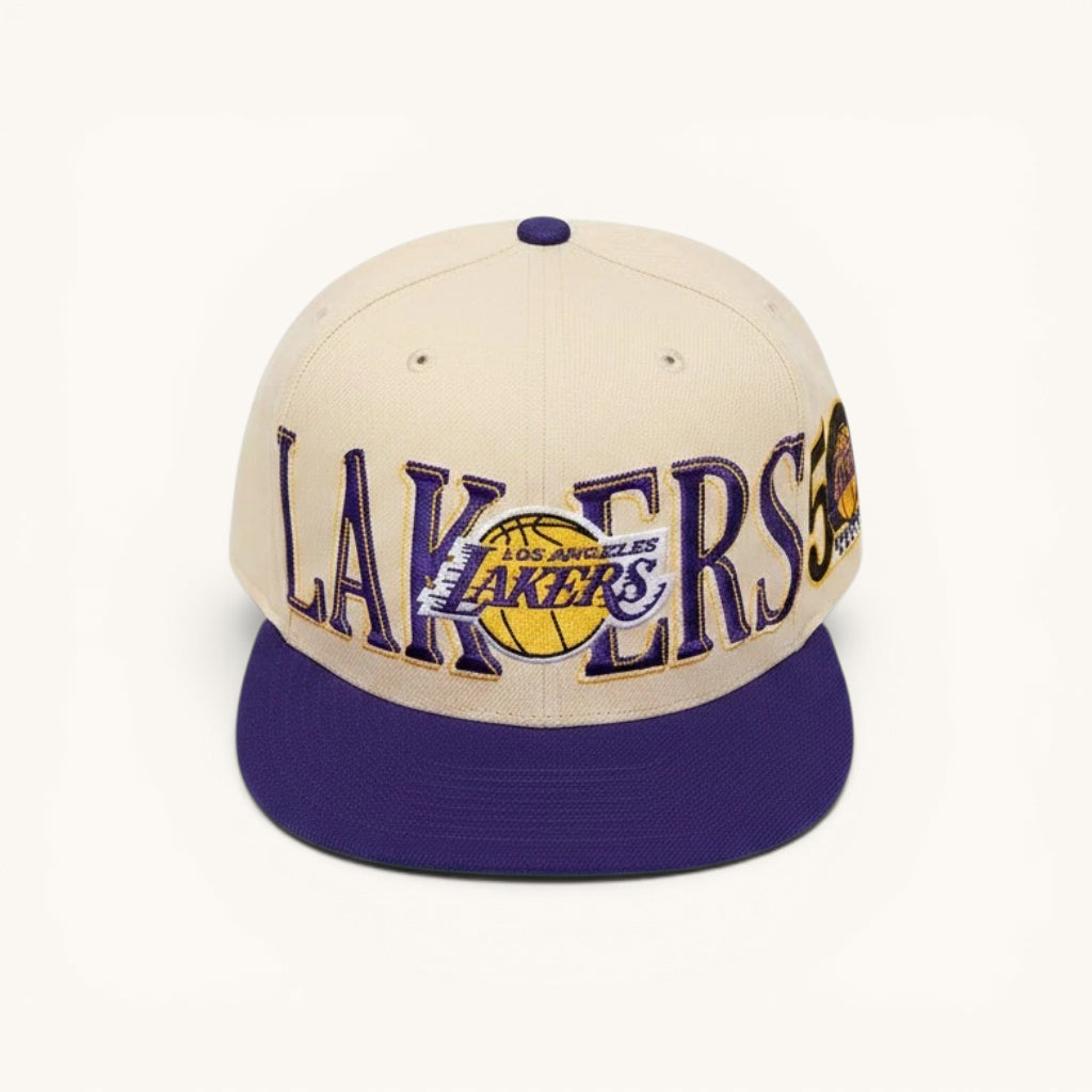 Gorra Mitchell & Ness Los Angeles Lakers Across The Board Snapback
