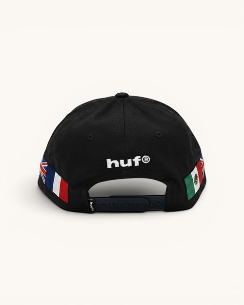 Gorra Disney x HUF Mickey Mouse World Tour Snapback