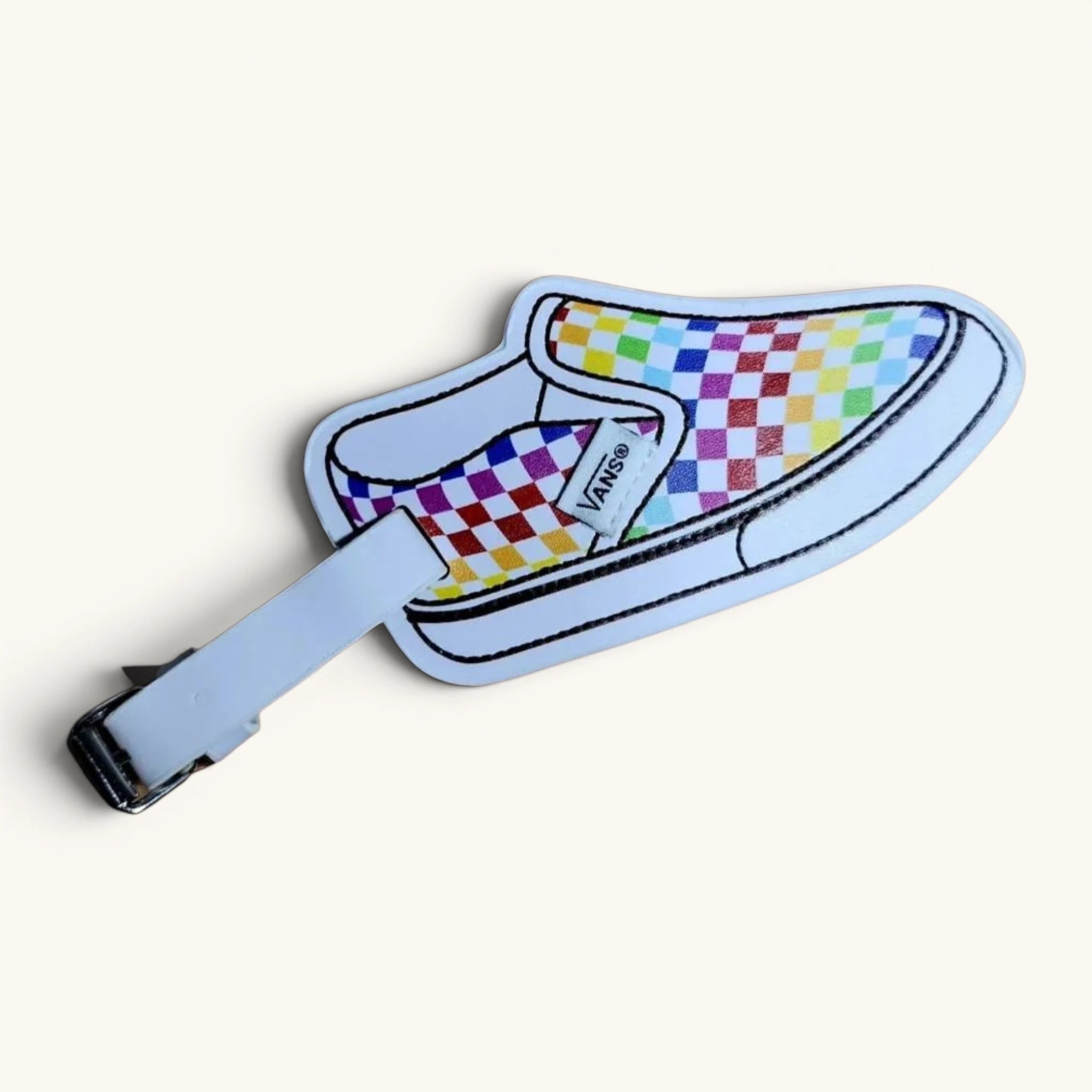 Etiqueta Vans Slip On Checkerboard para Equipaje