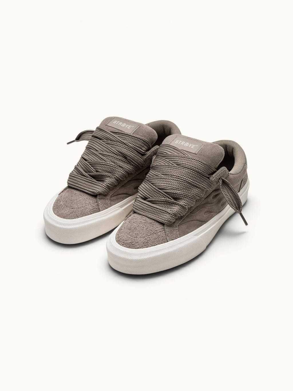 Tenis Straye Dixon Logan Puff Taupe Bevel