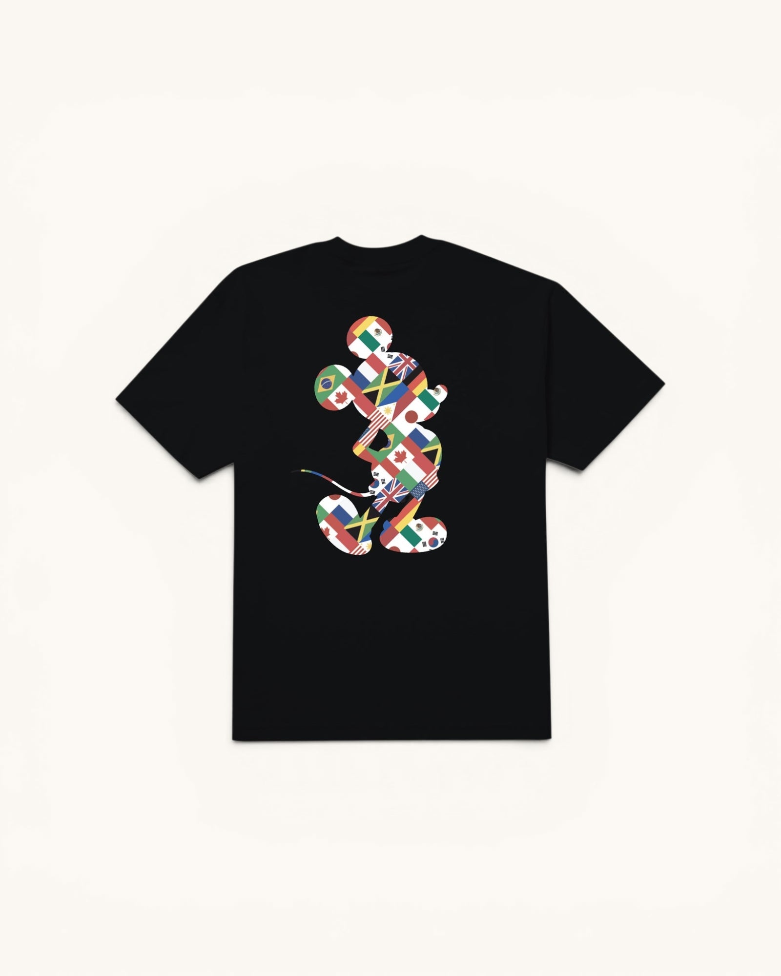 Camiseta Disney x HUF Mickey Mouse Worldwide Tour Negro