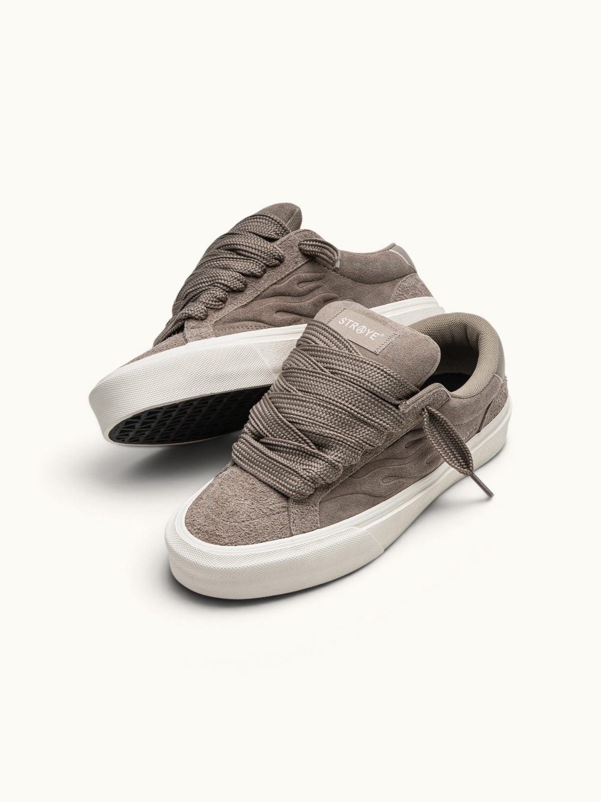 Tenis Straye Dixon Logan Puff Taupe Bevel