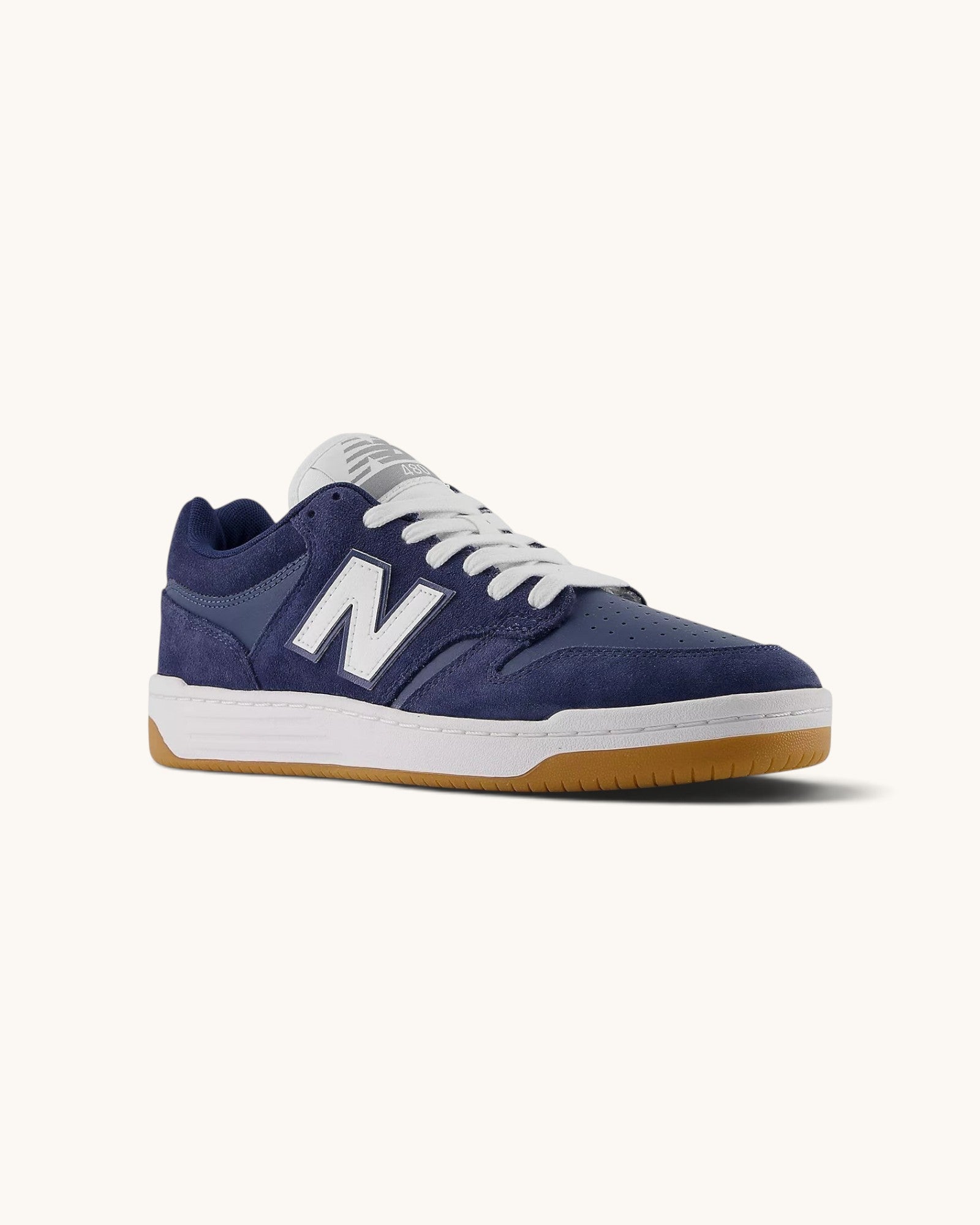 Tenis New Balance Numeric 480 Navy & White