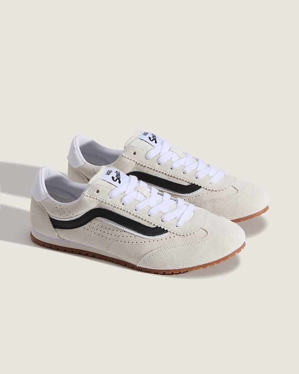 Tenis Vans Super Lowpro Marshmallow & Black