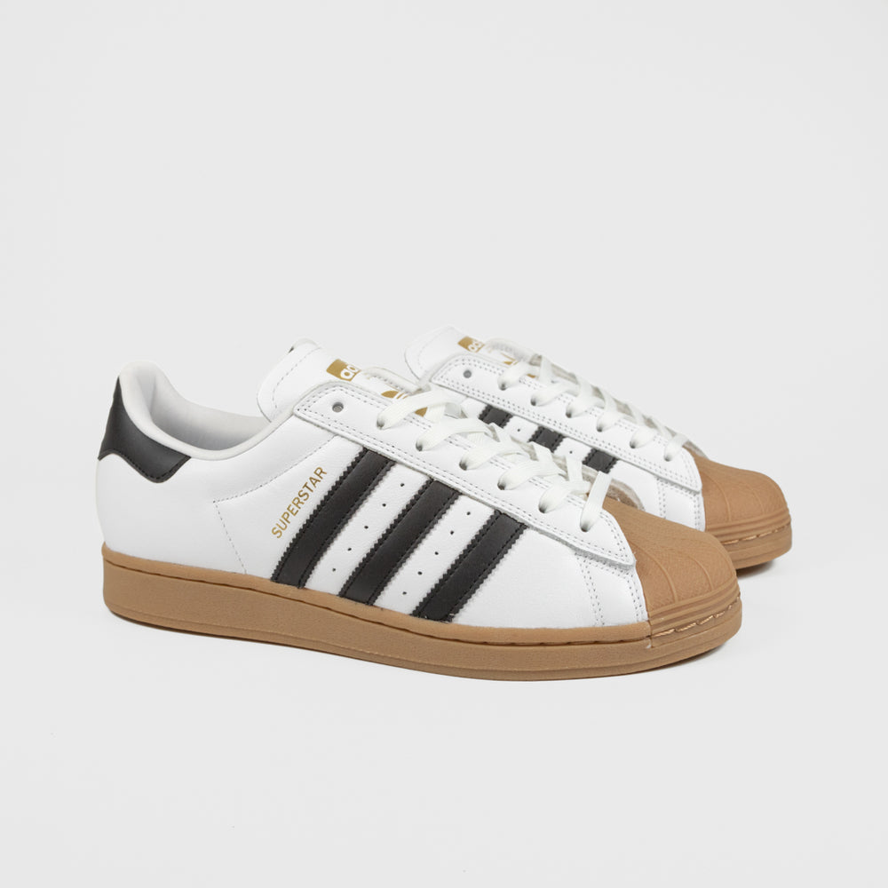 Tenis Adidas Superstar ADV White, Black & Gum