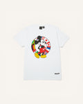 Camiseta Disney x HUF Mickey Mouse Worldwide Blanco