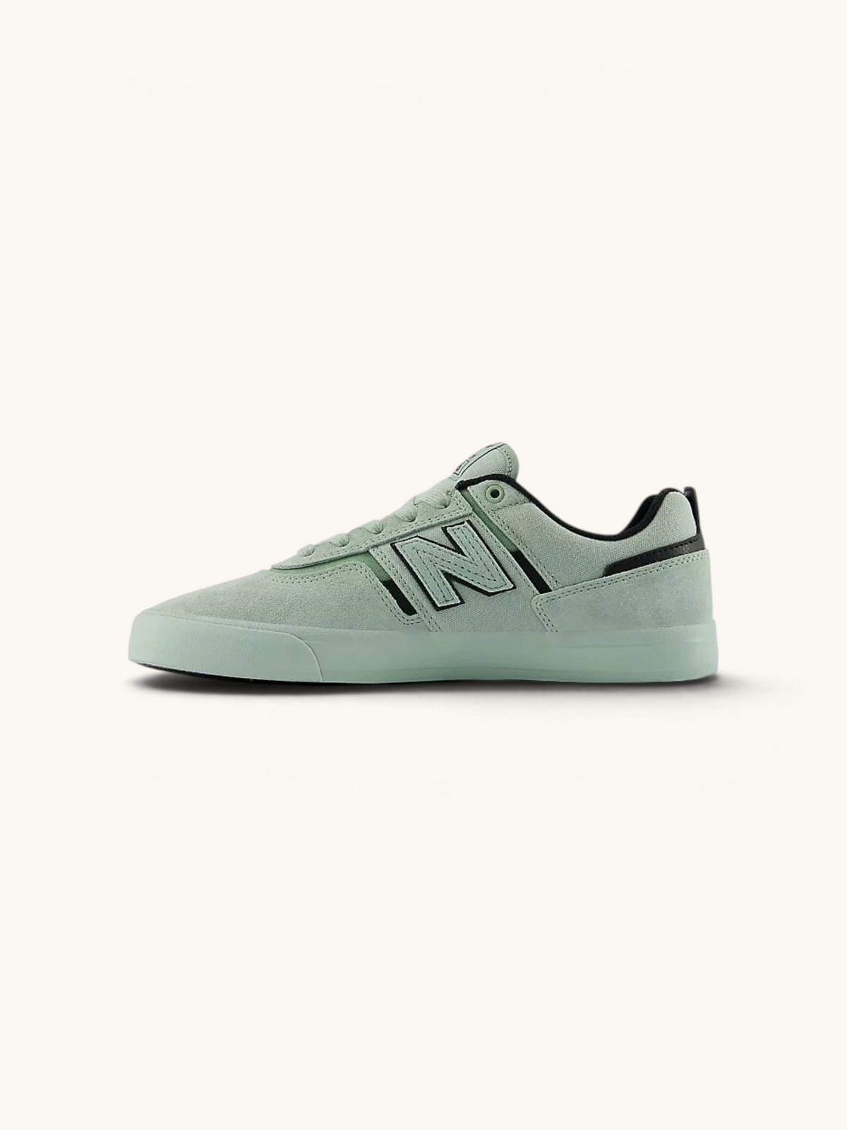 Zapatillas de skate FRIDAY.COM.CO New Balance Numeric 306 en color verde mosaico con ante y malla