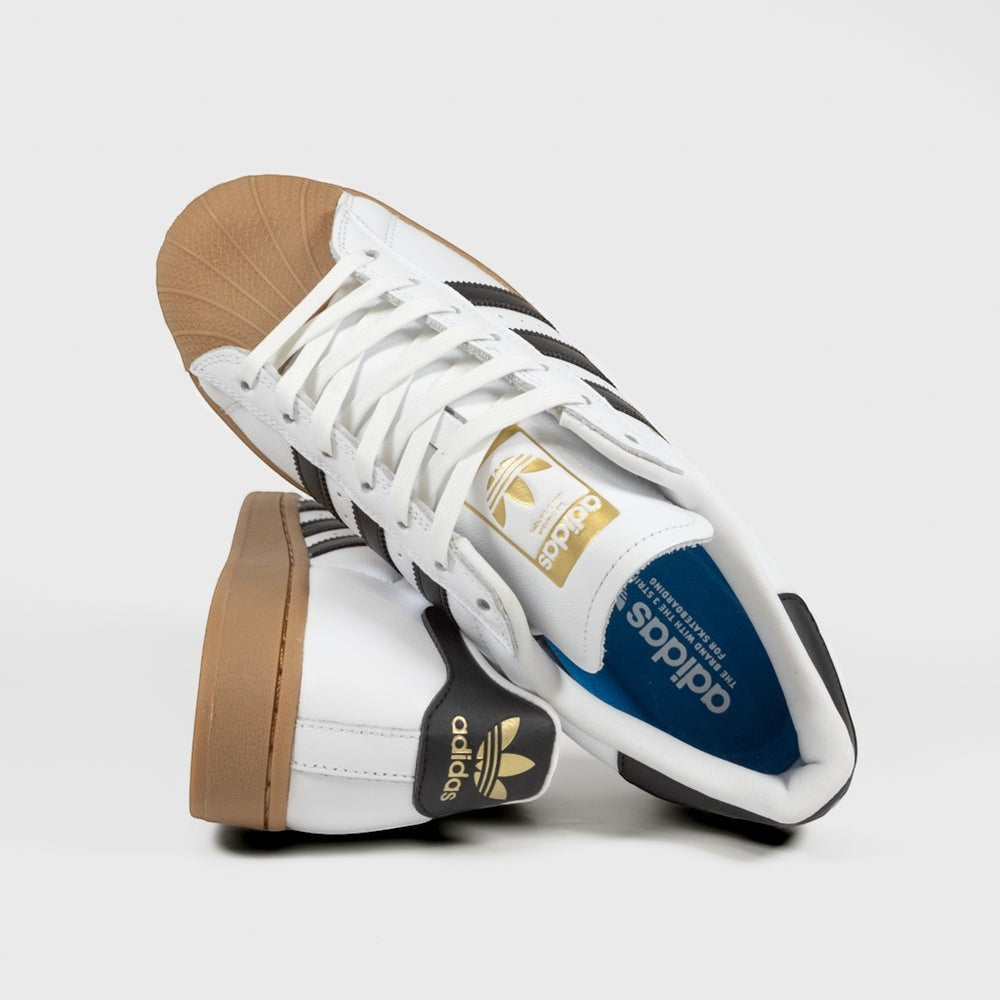Tenis Adidas Superstar ADV White, Black & Gum