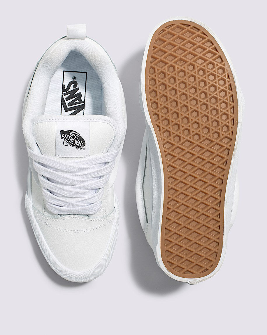 Tenis Vans Knu Skool White (Cuero)
