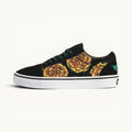 Tenis Vans Old Skool Dia De Los Muertos Black & Yellow