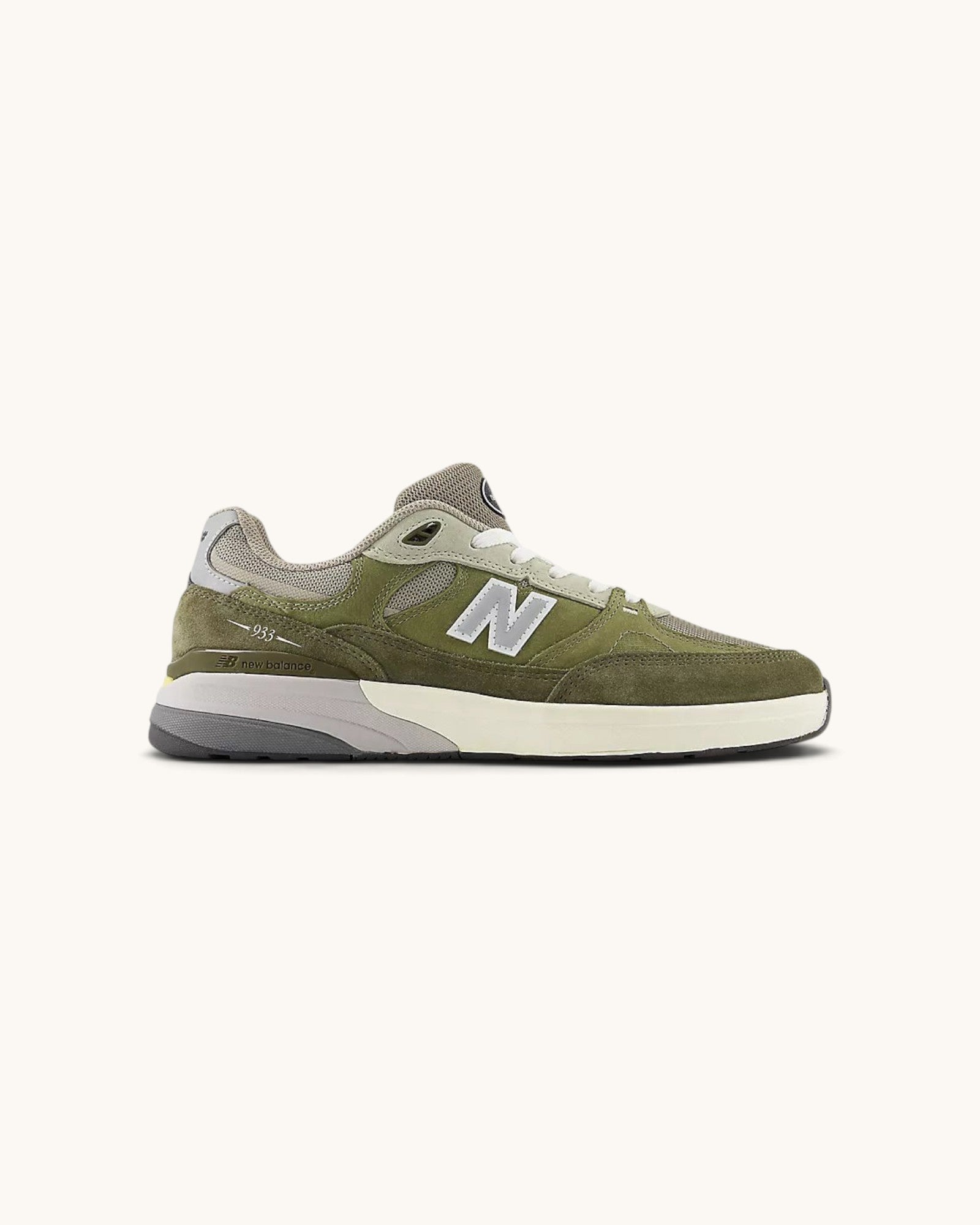 Tenis New Balance Numeric 933 Reynolds Dark Olive