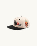 Gorra Broken Promises Crave Cream & Black Snapback