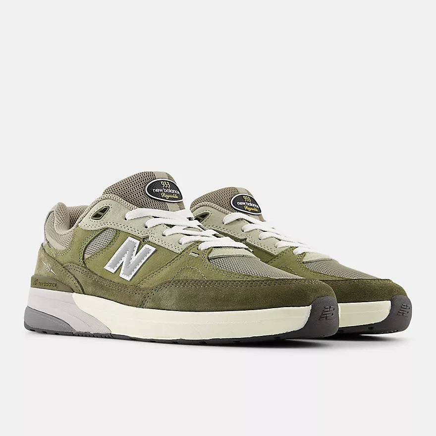 Tenis New Balance Numeric 933 Reynolds Dark Olive