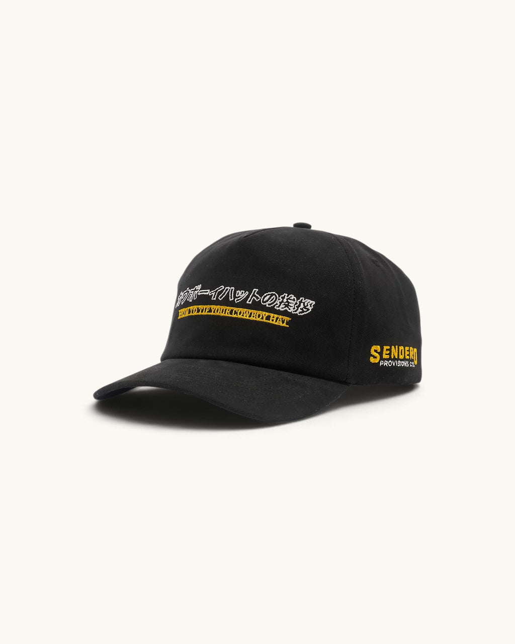 Gorra Sendero Tip Your Black Snapback