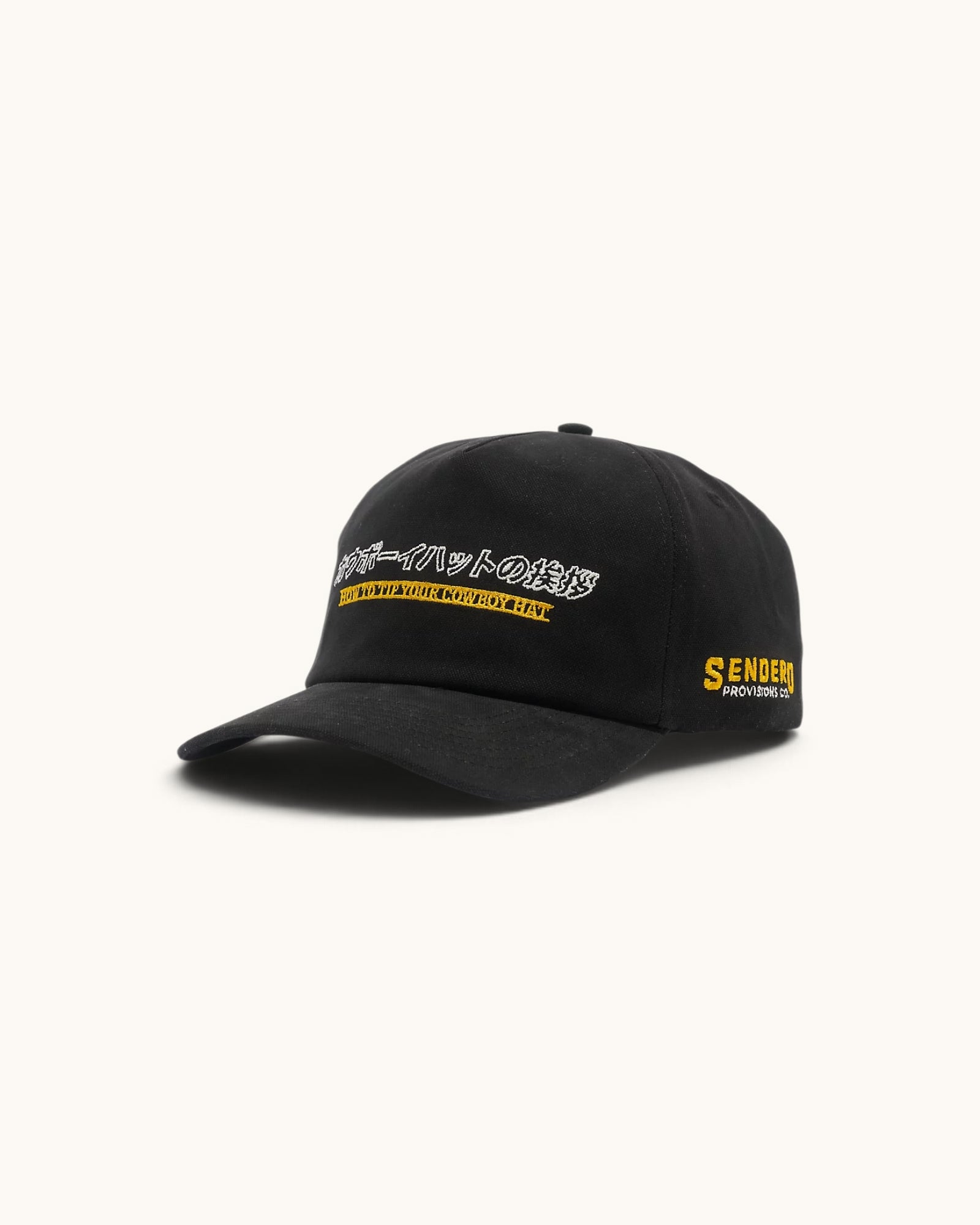 Gorra Sendero Tip Your Black Snapback